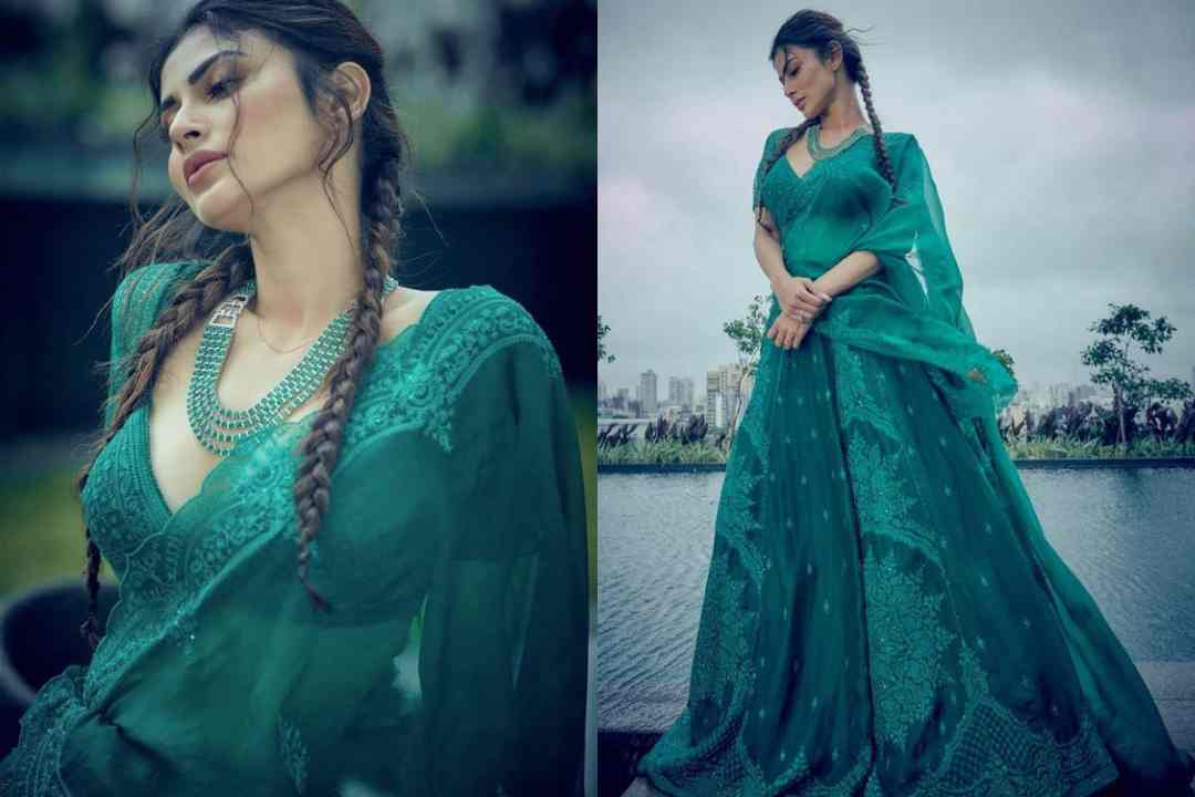 Mouni Roy is the brand new stunner on the block on this inexperienced lehenga