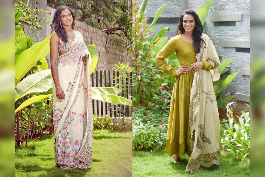 PV Sindhu in a sari or PV Sindhu in an anarkali: Which look do you like?