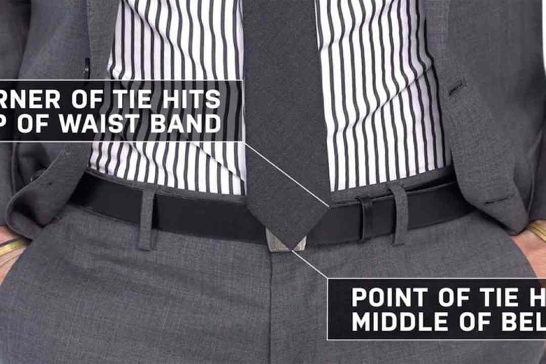 How Lengthy a Tie Ought to Be: A Information for Skilled Gents