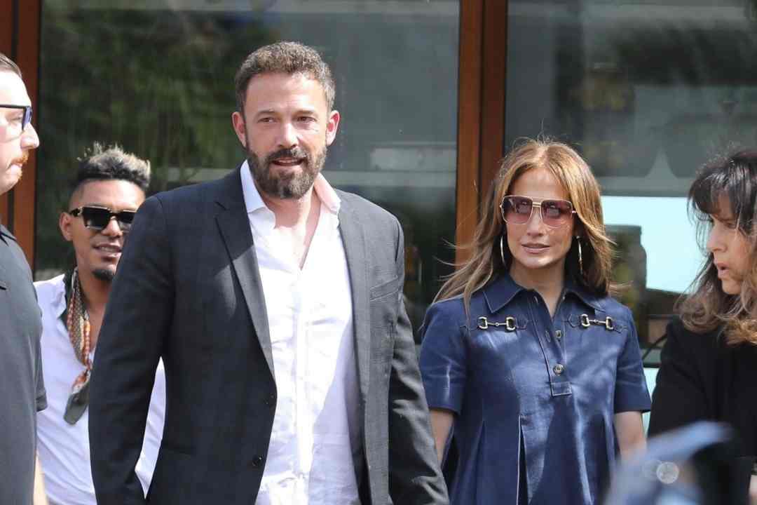 Jennifer Lopez Regarded Stylish in a Navy Mini Gown on Day Date With Ben Affleck